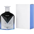 Maison Alhambra Victorioso Legacy — Black glass perfume bottle with silver accents and a white box with blue trim