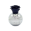 Lattafa Pride Thouq by Lattafa Pride 80ml EDP — A spherical silver perfume bottle with intricate etched patterns and a black rose-shaped cap, set against a white background.