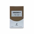 Maison Alhambra Unknown No Deep Woods — Brown and white perfume box with 'Unknown N° Deep Woods' text and a deer logo.