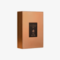 Lattafa Pride La Collection 1886 (Car) — Rose gold rectangular perfume box with a black label featuring gold text and Arabic calligraphy.