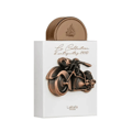 Lattafa Pride La Collection d'Antiquites 1910 (Bike) — White box with a 3D antique motorcycle emblem and a bronze cap.