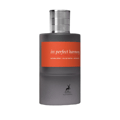 Maison Alhambra In Perfect Harmony by Maison Alhambra 60ml EDP — A grey frosted glass perfume bottle with a textured silver cap and an orange label featuring the text 'in perfect harmony' and a small deer logo at the bottom.
