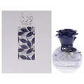 Lattafa Pride Thouq — White box with blue leaf pattern next to a silver perfume bottle with a blue rose cap.