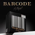 Paris Corner Autograph 100ml — Black box with barcode design and "BARCODE Autograph" text, with "BARCODE Autograph" text above. | Paris Corner Autograph 100ml — Kotak hitam dengan reka bentuk kod bar dan teks "BARCODE Autograph", dengan teks "BARCODE Autograph" di atas.