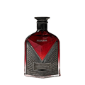 Maison Alhambra Victorioso Fearless by Maison Alhambra 100ml EDP — A striking red glass perfume bottle with a dark, textured metallic accent and a black cap, featuring 'FEARLESS' and 'VICTORIOSO' text.