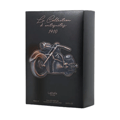 Lattafa Pride La Collection d'Antiquites 1910 (Bike) — Black box packaging featuring a vintage motorcycle illustration and brand details.