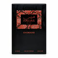 RASASI Hawas Overdose by Rasasi 100ml EDP — Black textured box with a prominent orange and black patterned square featuring the 'HAWAS For Him' logo in white and Arabic script.