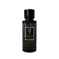 Bujairami Mad Love — Black glass perfume bottle with a gold label featuring a crown and 'B' logo, and a black cap.