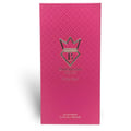 Bujairami Only Ever EDP — Pink textured box with gold crown and diamond logo, text reads 'BUJAIRAMI SYDNEY Only Ever EAU DE PARFUM 3.4 FL.OZ./100 ml e'