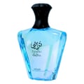 Afnan Turathi Electric by Afnan 90ml EDP Unisex — Botol kaca biru muda berbentuk unik dengan penutup hitam berkilat, tertulis 'Turathi electric' dan 'AFNAN'