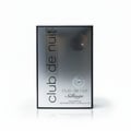 Armaf Club De Nuit Sillage — Silver box with vertical text "club de nuit" and circular textured accents.