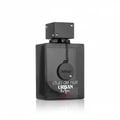 Armaf Club De Nuit Urban Elixir — Black glass perfume bottle with silver cap and chain detail, showing brand name and