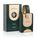 Armaf Feroce by Armaf 100ml EDP Women — Green box and gold bottle with lion emblem and leather strap