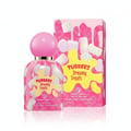Grandeur Dreamy Treats For Her 50ml — Pink perfume bottle with marshmallow-themed design and matching box, featuring yellow splat graphic with product name.