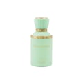 Gulf Orchid Honeymoon by Gulf Orchid Unisex 100ml — A pale green perfume bottle with gold accents and a fluted cap, set against a white background.