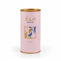 Lattafa Mayar by Lattafa EDP 100ml Woman — Pink cylindrical perfume can with gold lid and base, featuring Arabic text, 'MAYAR' in English, and a gold square frame with blue and gold leaf illustrations.