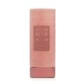 Lattafa Velvet Rose by Lattafa 100ml Unisex — Pink velvet cylindrical perfume packaging with a textured label displaying 'VELVET ROSE' in English and Arabic, and 'Lattafa' at the bottom.