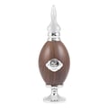 Lattafa Pride Hala by Lattafa – 100 ml Eau de Parfum for Men, oval wooden bottle with silver cap and base, silver emblem with Arabic script and 'HALA' text