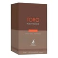 Maison Alhambra Toro Pour Homme Glace – Brown and beige box packaging for men's fragrance, featuring 'TORO POUR HOMME' and 'GLACE' text, a deer logo, and volume details.