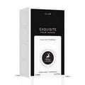 Maison Alhambra Exquisite Club By Maison Alhambra For Men 100ml — A white and black perfume box with 'CLUB EXQUISITE POUR HOMME' text and a deer logo.