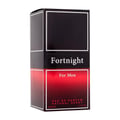 Maison Alhambra Fortnight by Maison Alhambra 100ml EDP Men — Black and red box packaging for men's fragrance, featuring 'Fortnight' and 'For Men' text.
