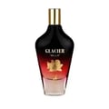 Maison Alhambra Glacier Bella EDP 100ml Women Perfume — A gradient glass perfume bottle with a gold cap, featuring a rose emblem and the text 'GLACIER "BELLA"'.