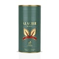 Maison Alhambra Glacier Bold by Maison Alhambra 100ml EDP — Green cylindrical bottle with gold accents, featuring leaf motifs and brand logo.