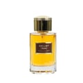 Maison Alhambra Exclusif Tabac — Amber liquid in a clear glass bottle with a gold cap, featuring a rectangular label with gold text.