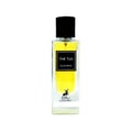 Maison Alhambra The Tux by Maison Alhambra 90ml EDP for Men — Clear glass bottle with yellow liquid, black cap, and black label with white text 'THE TUX' and 'EAU DE PARFUM', featuring a deer silhouette logo and 'MAISON ALHAMBRA' text at the base.