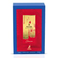 Maison Alhambra Renee Carmine EDP 100 ml — Blue box with red and gold abstract design, featuring the brand logo and product name.