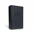 Maison Alhambra Black Wood 60ml EDP for Men — A dark, rectangular perfume box with embossed 'BLACK WOOD' text, set against a white background with a subtle shadow.