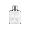 Maison Alhambra Expose Blanc by Maison Alhambra 100ml EDP Men — A white frosted glass perfume bottle with a textured silver cap and the word 'EXPOSE' in elegant script.