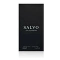 Maison Alhambra Salvo Eau de Parfum — Black box packaging with white text "SALVO EAU DE PARFUM" and "Natural Spray - Vaporisateur 100MLe 3.4 FL.OZ."
