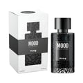 Mood Perfume Mood Pure For Him – 100 ml for Men, featuring the perfume bottle and its matching box against a white background.
