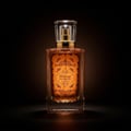 Nafahat Oud Maluky by Nafahat 100ml Unisex — Botol minyak wangi kaca berbentuk segi empat dengan cecair perang, aksen emas, dan label berhias berlatar belakang gelap.