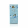 Osma Osma Bonjour Oriental Blossoms 150ml EDP — Kotak pembungkusan biru muda untuk minyak wangi Osma Bonjour Oriental Blossoms, menampilkan motif daun maple emas dan biru serta logo 'O' jenama.