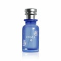 Osma Osma O Tobacco & Pear 150ml EDP — A blue glass perfume bottle with a silver cap, featuring white rose engravings and the brand name 'OSMA' with a circular accent.