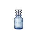 Osma Paudree F Roses & Musk 75ml EDP — Botol minyak wangi kaca biru muda bertutup perak, dengan rekaan bunga ros dan nama jenama OSMA serta nama produk Paudree F.