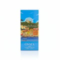 Osma Osma Portofino Summer Purity 150ml EDP — A rectangular perfume box featuring a vibrant illustration of Portofino, Italy, with colorful buildings, boats on the water, and a blue sky.