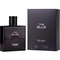 Paris Corner The Blue by Paris Corner 100ml EDP Men — Black perfume bottle and matching black box with white text.