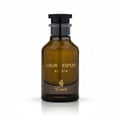 Paris Corner Lueur D Espoir Ambre by Emir Paris Corner 100ml — Amber glass perfume bottle with a black cap and gold lettering, featuring the Emir logo.