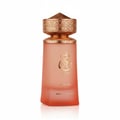 Paris Corner Khair Fusion by Paris Corner 100ml — Botol minyak wangi oren beku dengan penutup emas berukir, menampilkan kaligrafi Arab dan teks.