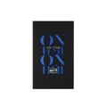 Rue Broca Rue Broca On Time Pour Homme EDP Men 100ml — Kotak hitam dengan tulisan biru "ON TIME" berulang secara menegak, dan logo "RUE BROCA" di bahagian bawah.