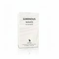Volare Luminous Waves Eau de Parfum — Kotak putih berjenama dengan rekaan garisan berombak, logo burung Volare dan butiran produk.