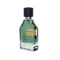 Volare Megadose Man Atlas Volare EDP For Him 80 ml — Green glass perfume bottle with a dark cap and a gold label that says 'MEGADOSE eau de parfum' and a small bird logo.