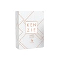Volare Amber Lychee Kenzie by Volare – White box with geometric rose gold lines and a small bird logo.