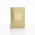 Volare Vanilla Irish by Volare – 100 ml for Women, a gold textured box with geometric white lines, featuring the name KENZIE and RICH VANILLA.