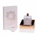 Zimaya Musk Is Great by Zimaya 100ml EDP Unisex — White and gold patterned box with a perfume bottle and its cap displayed separately, set against a white background.