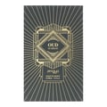 Zimaya Oud Is Great — Dark grey box with gold art deco design and gold text reading 'OUD IS GREAT' and 'zimaya extrait de parfum e 100ml 3.4 fl.oz