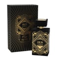 Zimaya Oud Is Great by Zimaya 100ml EDP Unisex — Black and gold art deco style perfume bottle and box set, with gold accents and text.
